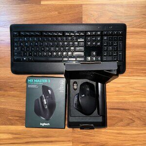 Logitech MX Master 3 Advanced Wireless Mouse & Keyboard Combo